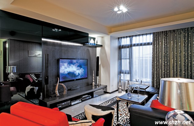 現(xiàn)代奢華風(fēng)客廳