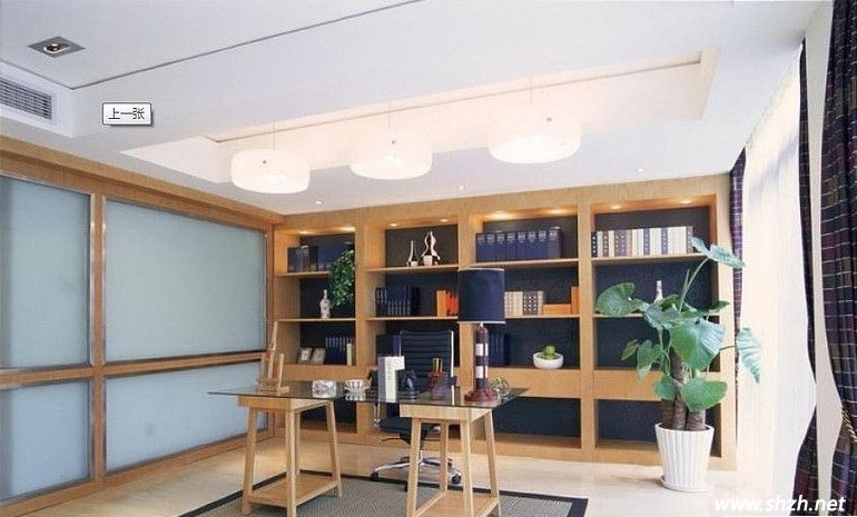 美式書(shū)房設(shè)計(jì)  