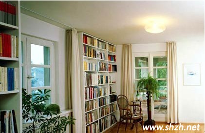 簡(jiǎn)單書(shū)房設(shè)計(jì)效果圖