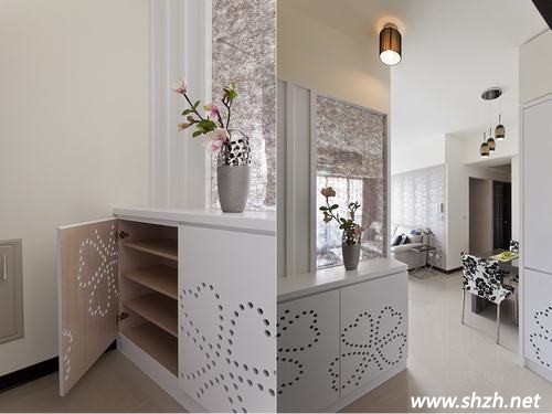 小戶型玄關鞋柜收納