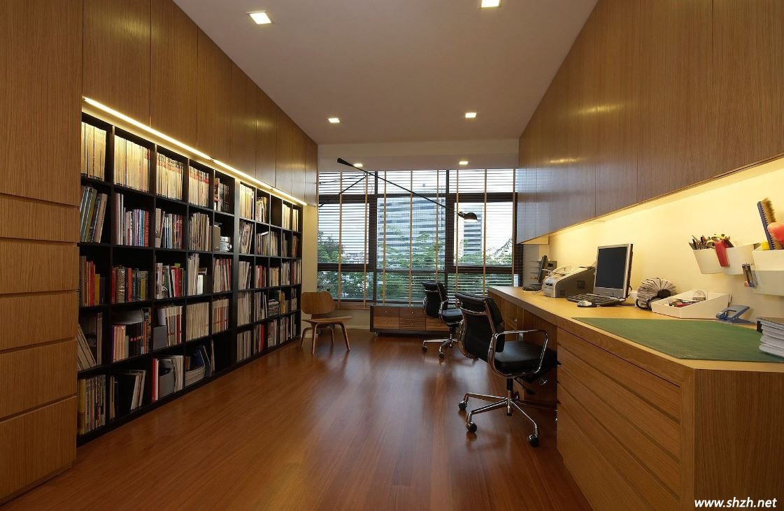豪宅書(shū)房裝修