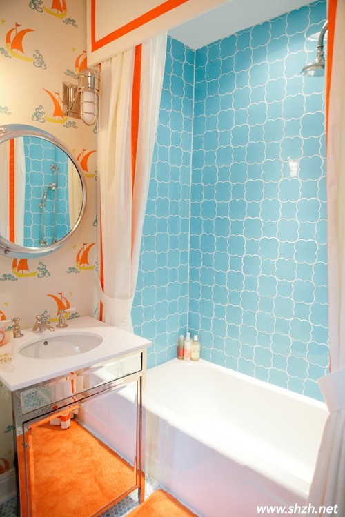 橙藍(lán)衛(wèi)生間